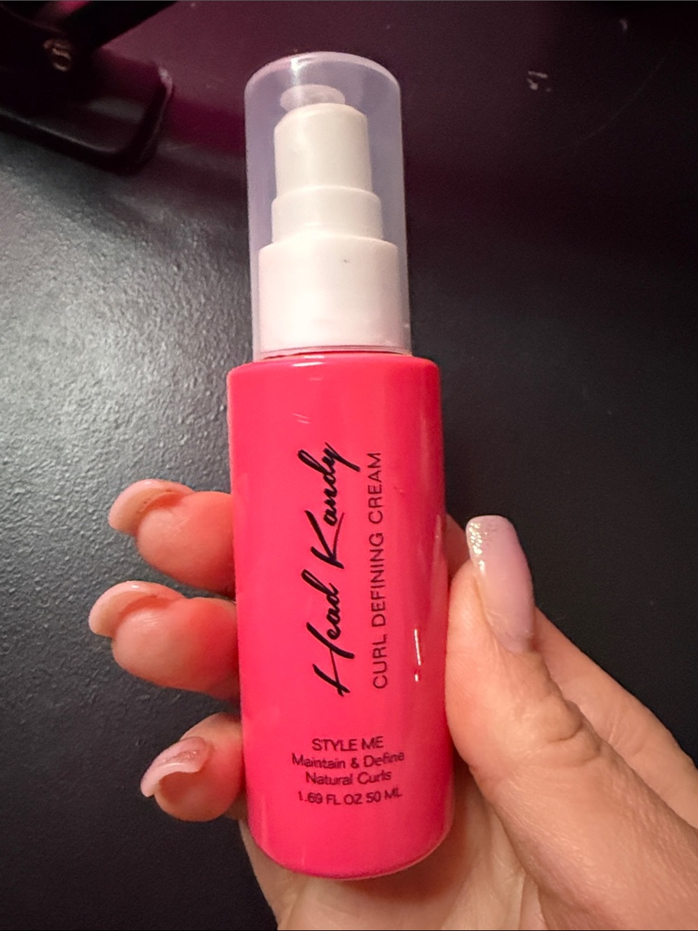 Head Kandy Pink Curl Defining Cream – Lightweight Curl Enhancer